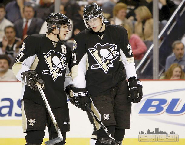 Sidney Crosby and Evgeni Malkin to Start in All-Star Game