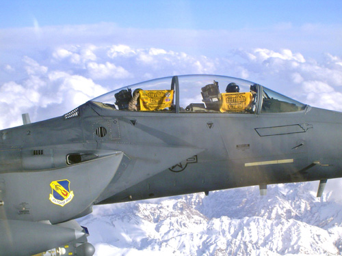 Fighter Pilots are Pulling for the Black and Gold