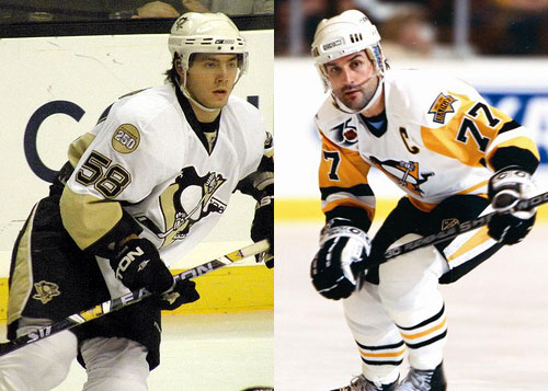 Kris Letang and Paul Coffey