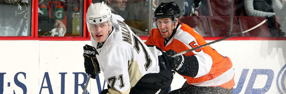 Penguing look to take a stranglehold on the season series against the Flyers tonight