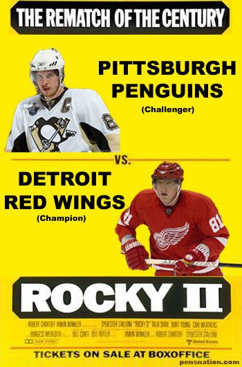 Pittsburgh Penguins and Detroit Red Wings square off in the Stanley Cup Finals for the second straight year