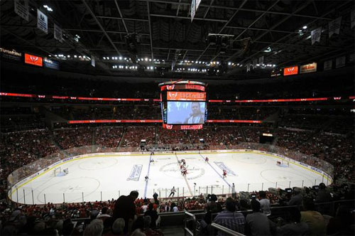 Looking on at game 1 in Washington