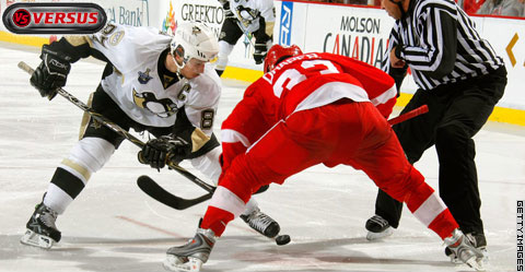 Pens vs Red Wings